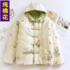 Pure cotton home clothes for women at home and out, thickened warm cotton tops, casual pajamas, loose autumn and winter