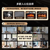 Ufo Hanging Fireplace Real Fire Wood Alcohol Electronic Atomization Home Heater Villa Living Room Lobby Decoration