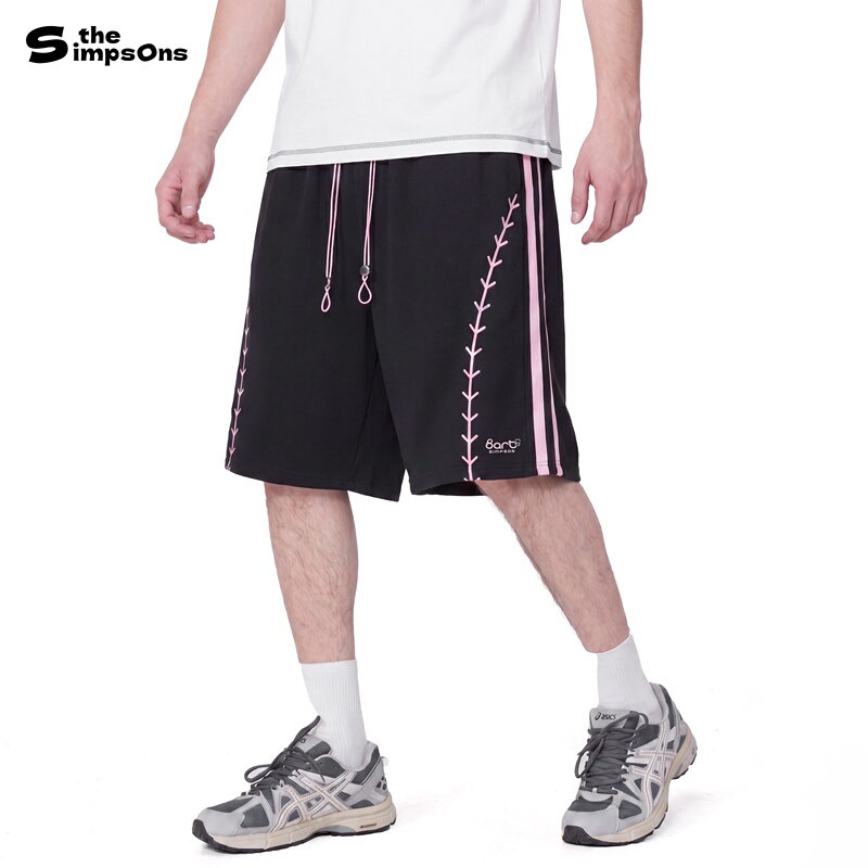 Simpsons Men's Shorts Summer 2026 New Breathable American Style Trendy Versatile Sports Casual Pants