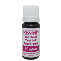 Dyne liquid Germany ARCOTEST Surface energy tension cleanliness 18-72 Dyne 10ml test solution ink