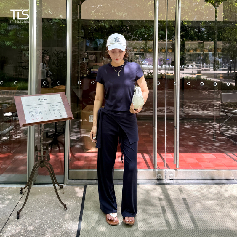 Auntie Tts [Three-Piece Set] Super Cute Outfit for Petite Women, Complete Set of Women's 2026 Summer Sports Suit