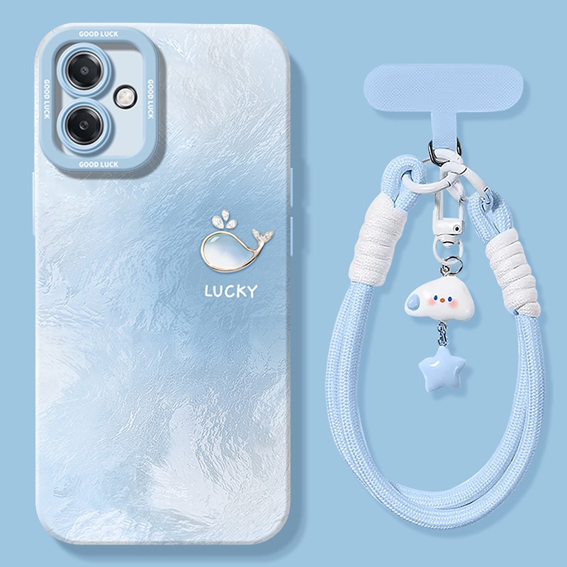 Whale-Themed Case for Redmi Note 17, Realmi Note 17 Pro Protective Cover, Full Coverage, Anti-Drop, New Model, Suitable for Both Men and Women