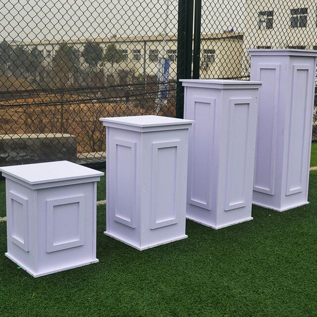 New Wedding Props: Detachable Pvc Square Column Guide Posts, European-Style Roman Column Guide Posts, Outdoor Wedding Props