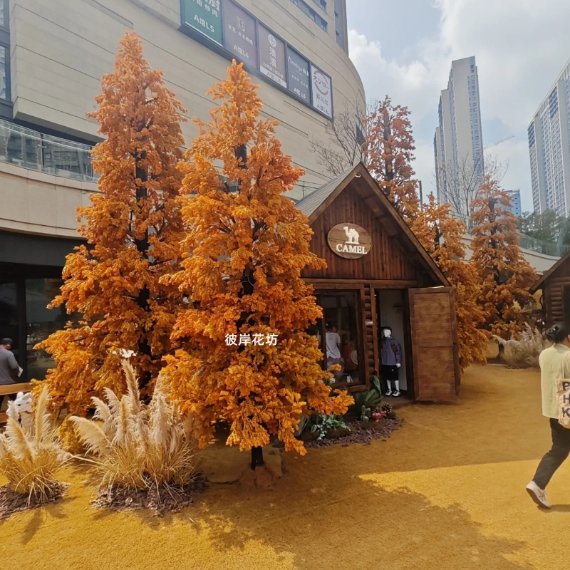 Artificial Water Fir Trees, Cedar Trees, Beauty Pine Trees, Penglai Pine Trees, Yew Trees for Landscape Decoration in Tourist Areas and Shopping Malls, Fake Trees, Christmas Trees