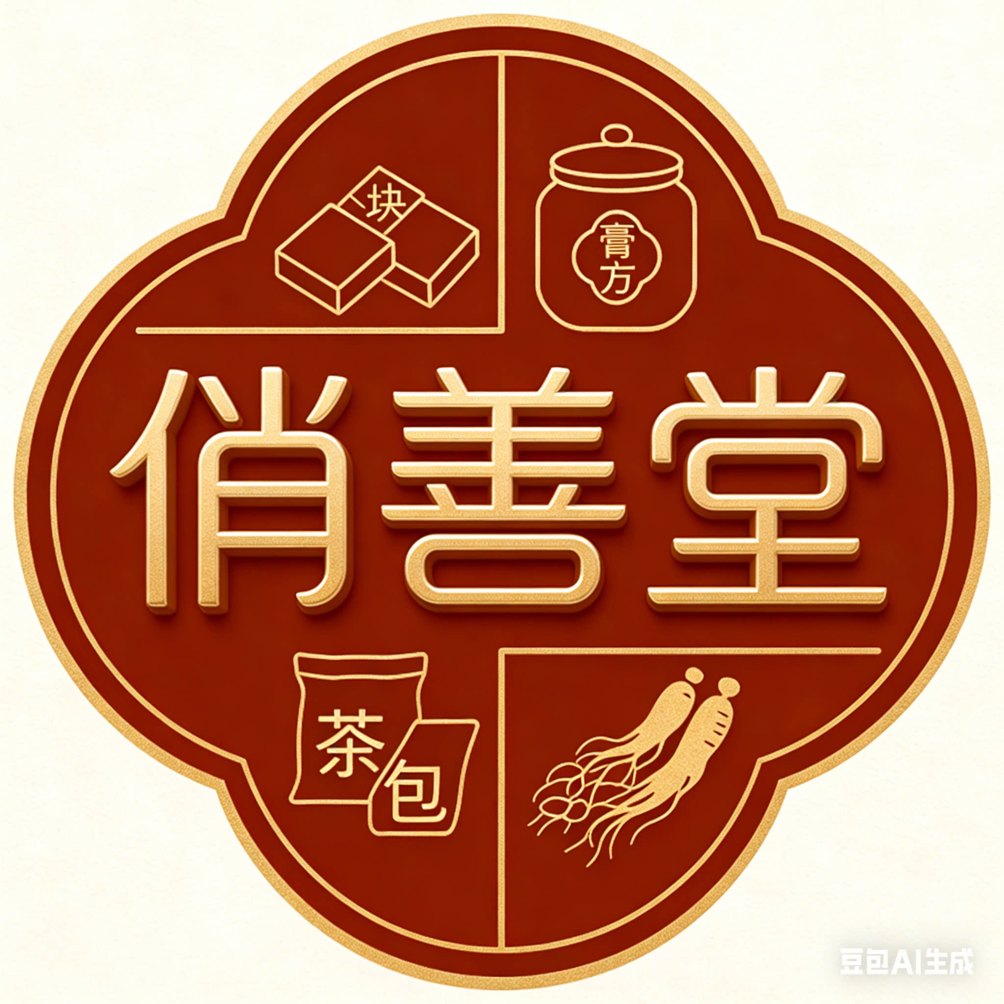 俏善堂旗舰店的LOGO