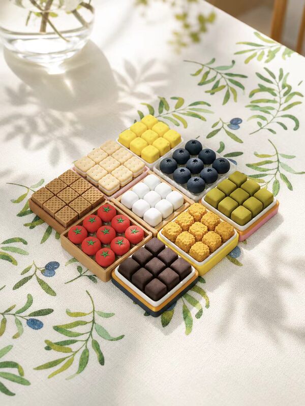 Zeroco Nine-Grid Series Collection Stress Relief Button Ornament Internet Celebrity Gift Idea