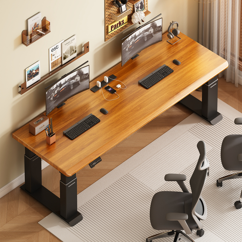 Smart Electric Adjustable Height Desk Gaming Desk Home Bedroom Study Desk Office Desk Standing Workstation