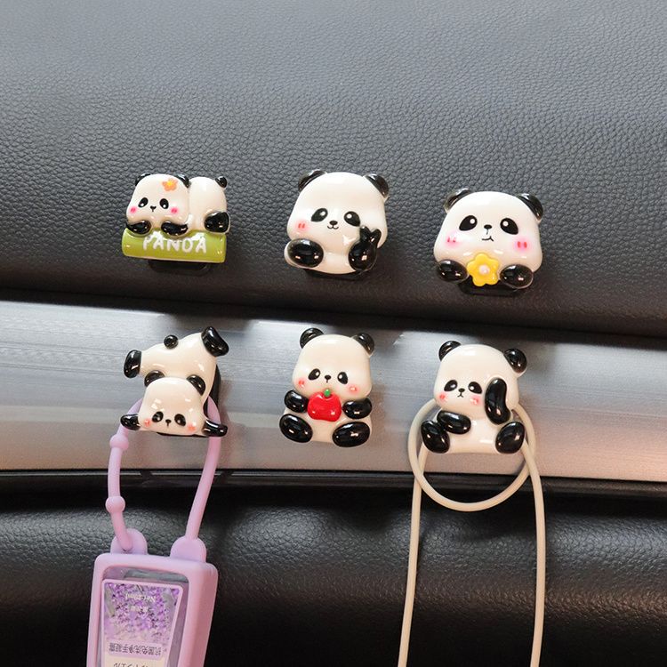 Cute Panda Multifunctional Car Hook for Front Seat, Adhesive Hook for Passenger Side, Popular Online Cute Panda Multifunctional Car Hook for Front Seat, Adhesive Hook for Passenger Side, Popular Online