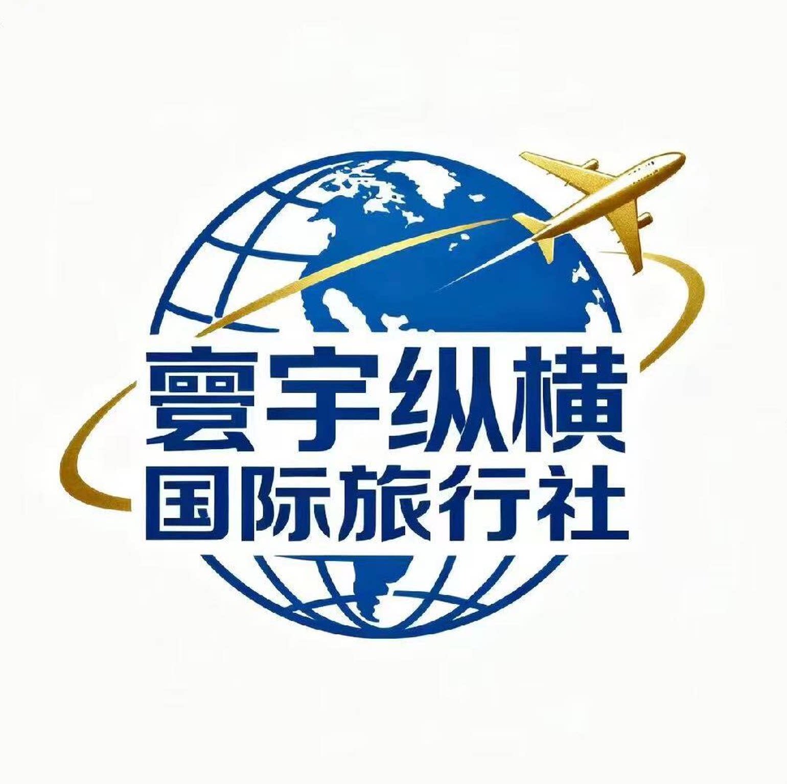 山东寰宇纵横旅游青岛专营的LOGO