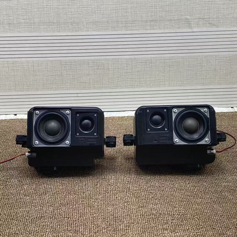 Disassembled Passive Speakers Jlefu Jeff Harman Kardon Oem Mini Two-Way Audiophile-Grade Surround Desktop Speakers