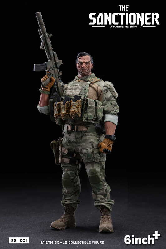 [Not in Stock] 6Inchplus 1/12 Executioner Ss001 Movable 7inch Figure Action Figure