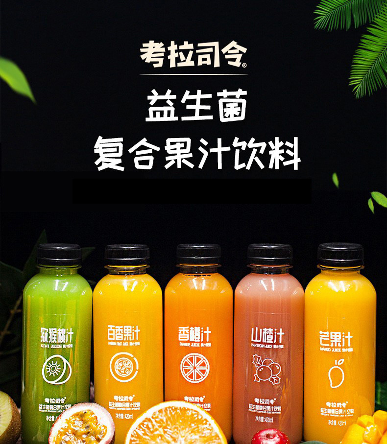 安享好物 安享B级混合果蔬汁-考拉司令橙汁 国标 