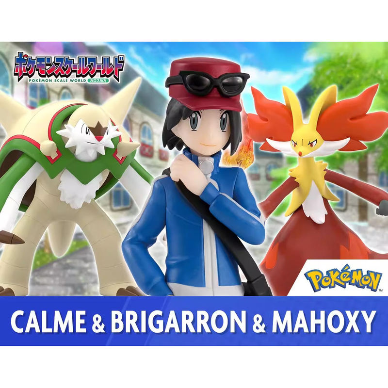 Bandai Figure Toys Pokémon Scale World Calum Fiery Red Fox Brickaron in Stock