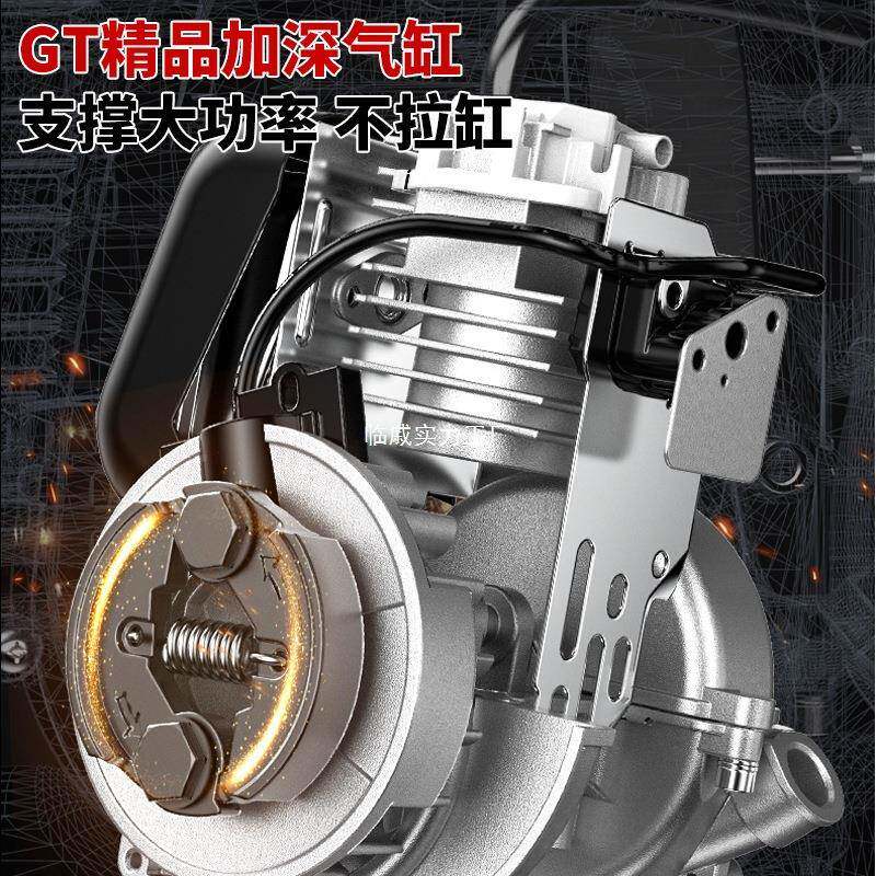 KIM backpack four-stroke gasoline cutter multi-functional pine small hoeing grass soil trenching agricultural use micro tillage machine