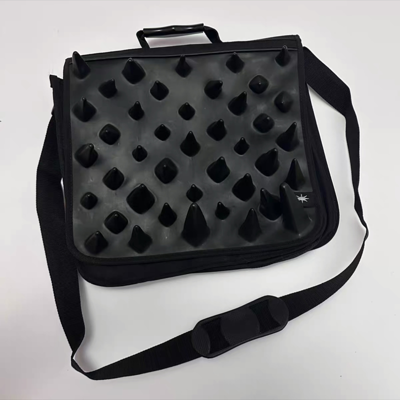 In-Stock Craig Morrison Super Spike Dark Gothic Style Giant Spike Dj Messenger Bag