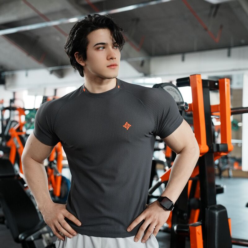 Aoboyuan Summer Original Lightning Snake Pattern Short-Sleeve 2.0 High-Elastic Quick-Drying Breathable Thin Fitness Short-Sleeve with Logo Aoboyuan Summer Original Lightning Snake Pattern Short-Sleeve 2.0 High-Elastic Quick-Drying Breathable Thin Fitness Short-Sleeve with Logo