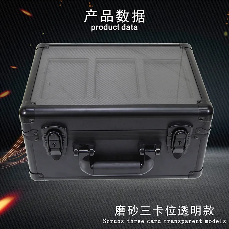 In-Stock Card Box Card Holder Psa Bgs Graded Card Storage Box Collectible Box for Star Cards and Pokémon Cards