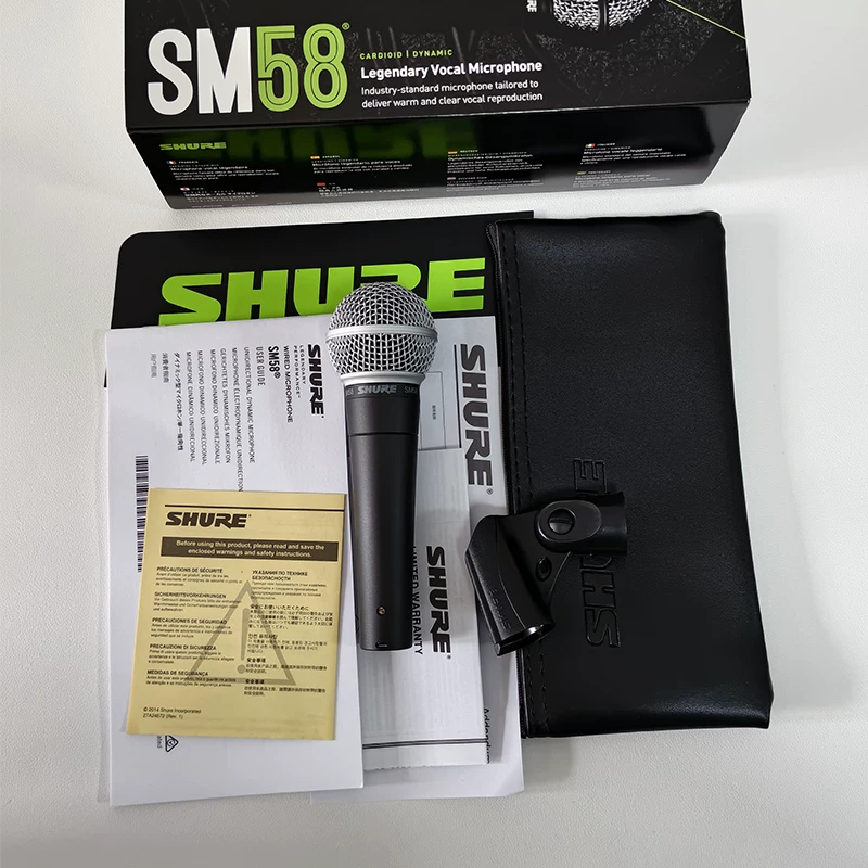 Шуер/Шур SM58LC профессиональный сценический проводной микрофон для живых выступлений, вещательный микрофон, караоке, запись