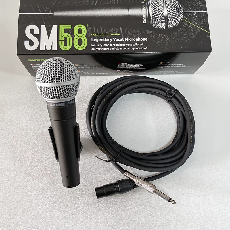 Шуер/Шур SM58LC профессиональный сценический проводной микрофон для живых выступлений, вещательный микрофон, караоке, запись