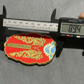 Antiques and miscellaneous collections, gilt double dragon tokens, home decoration, carved ornaments, handicrafts, retro