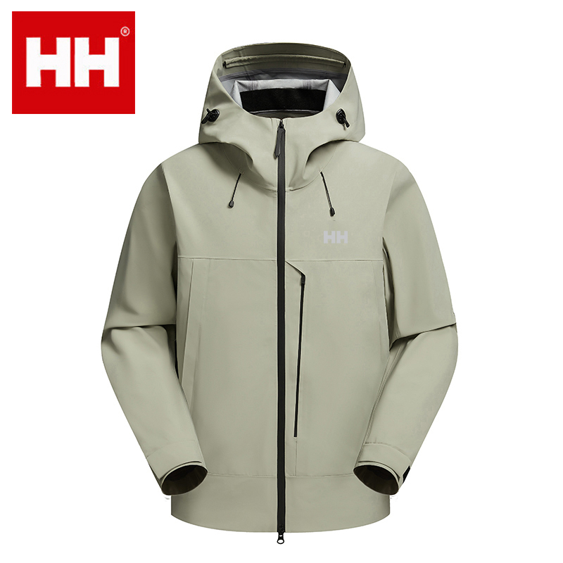 [Same Style as Wang Yibo] Hh 26 Men's and Women's Outdoor Soft Shell Jacket, Casual Water-Repellent Non-Binding Hooded Jacket