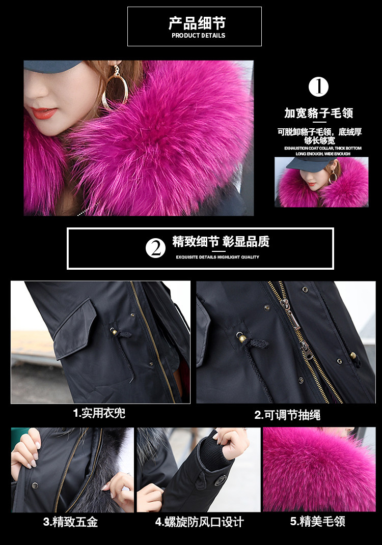 Manteau de fourrure femme - Ref 3174072 Image 11