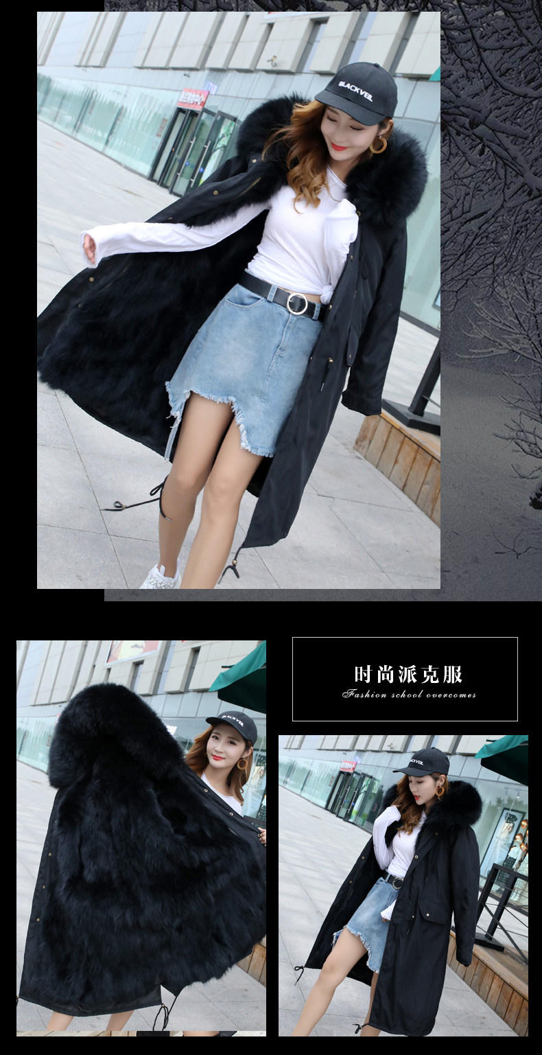 Manteau de fourrure femme - Ref 3174072 Image 16