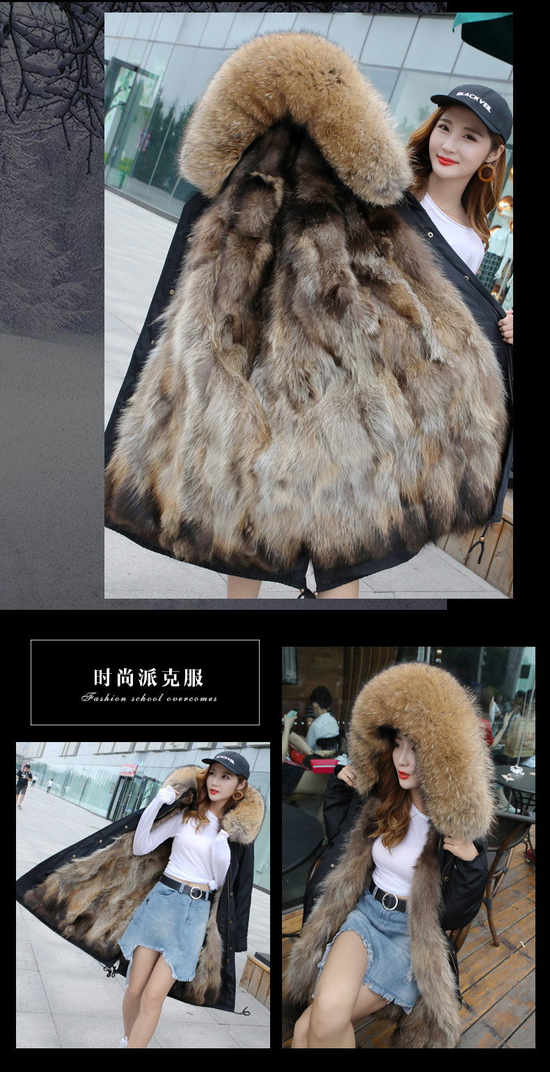 Manteau de fourrure femme - Ref 3174072 Image 19