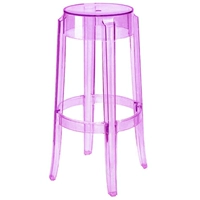 Прозрачный фиолетовый 75 см высотой