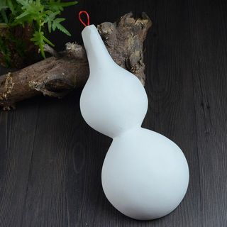 Purely handmade peking opera society fire gourd and horse spoon facial mask blank handmade hand painted diy material