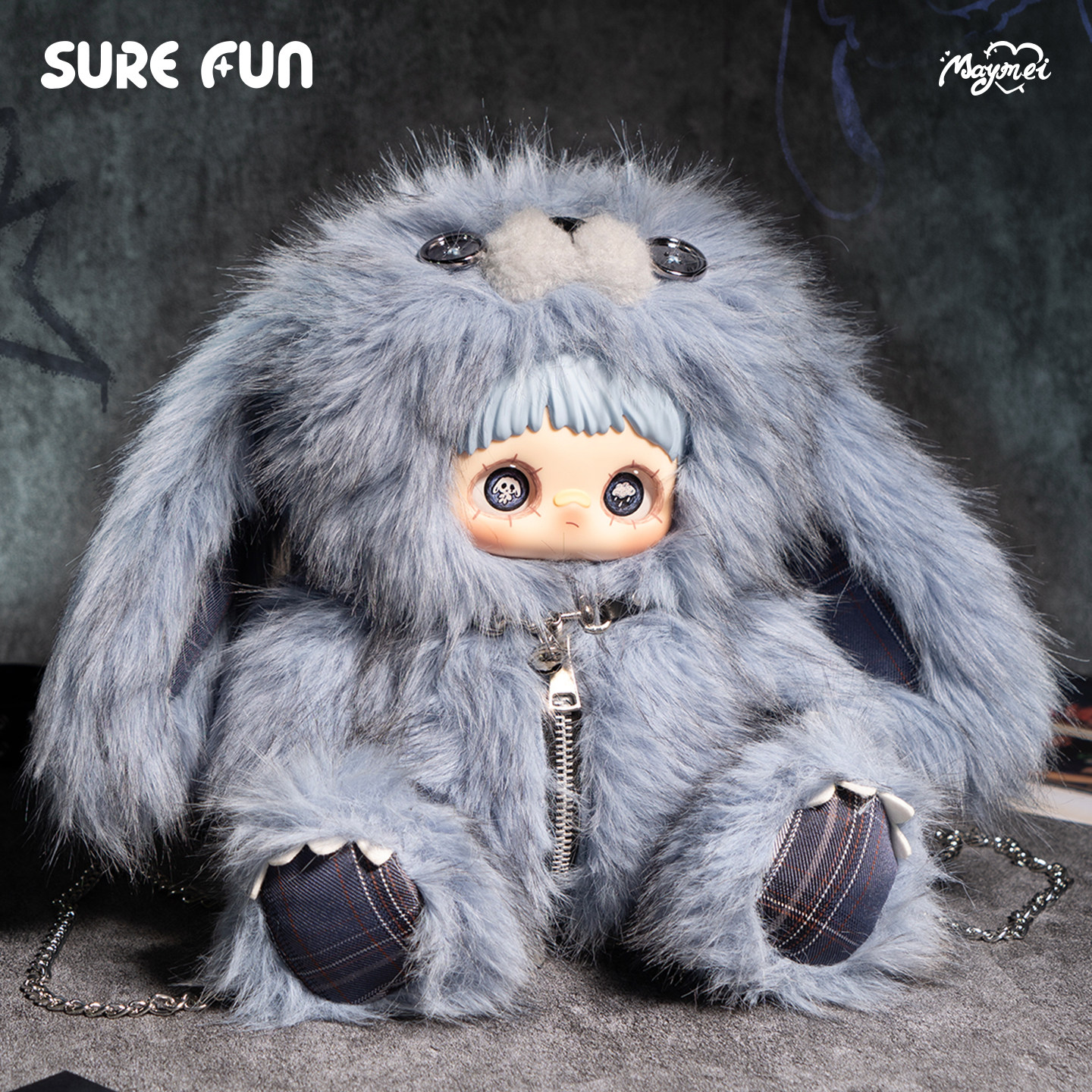 SUREFUN MayMei霉霉反叛玩偶双肩包盲盒，细节控的宝藏世界_小游戏_淘宝