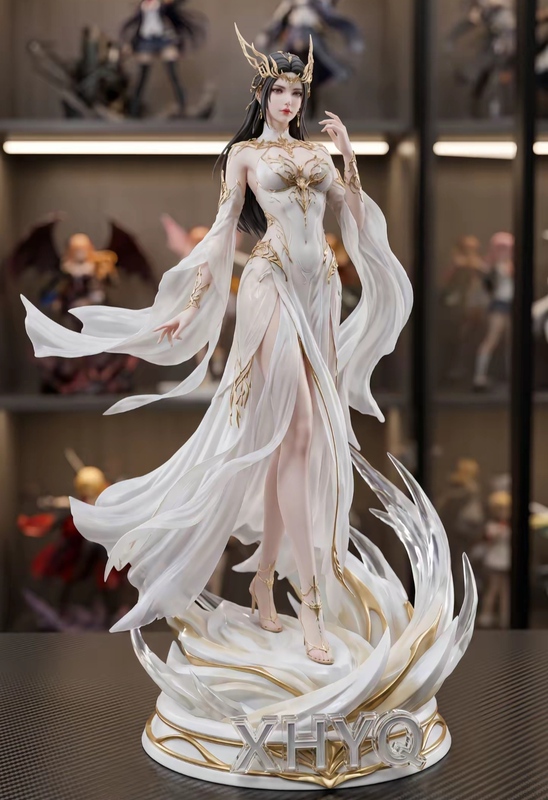 Medusa the Queen of the Fighting Saints from Dou Po Cang Qiong Anime Figure Statue Model Ornament Toy Gk Beauty White Medusa the Queen of the Fighting Saints from Dou Po Cang Qiong Anime Figure Statue Model Ornament Toy Gk Beauty White