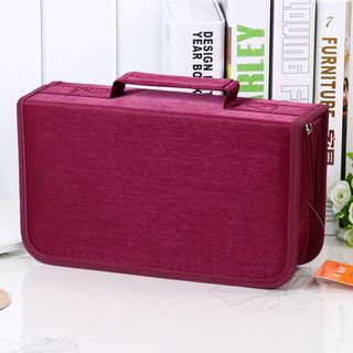 Large capacity cd bag, disc bag, disc bag, disc box, thickened cd box, dvd disc bag, extra large disc bag, 128 pieces