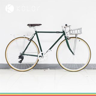 Kolor kaler asiento trasero estante trasero de aleación de aluminio marco de asiento trasero retro estante plateado brillante