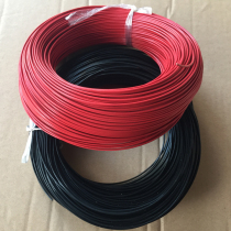  0 75 square copper wire high temperature resistant Teflon fireproof wire Car modification flame retardant pure copper wire led power cord