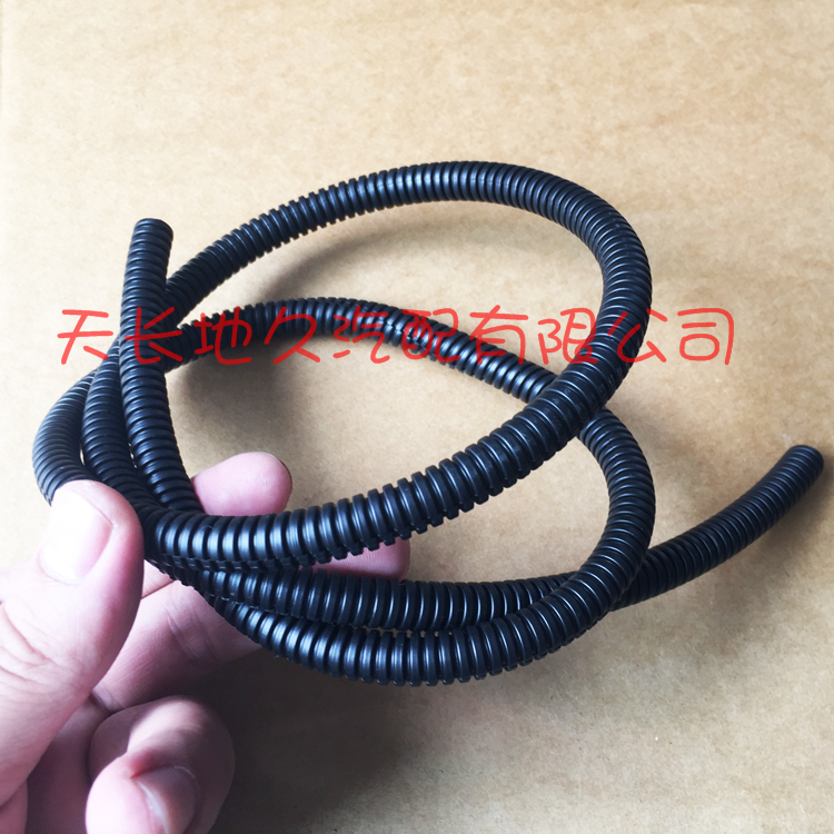 Inner diameter 6.5mm automotive open flame retardant high temperature insulation bellows AD10 thread pipe automotive wiring harness sleeve 5 meters