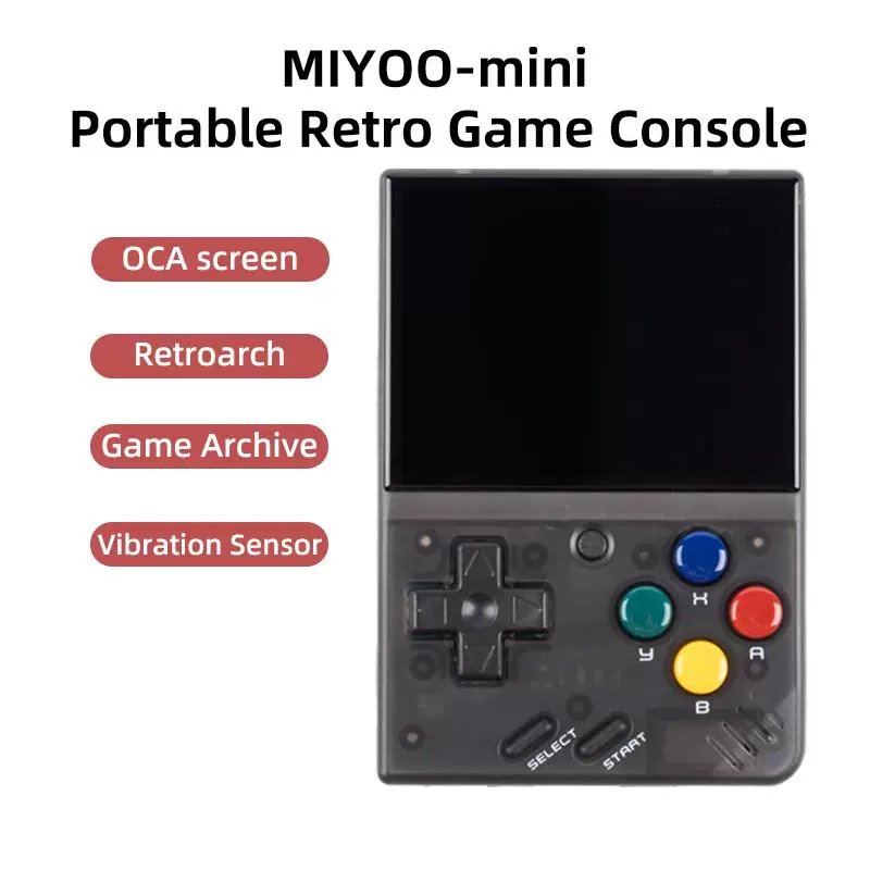 Кармочная портативная ретро-ручная игровая консоль MIYOO MINI V4 2,8 дюйма