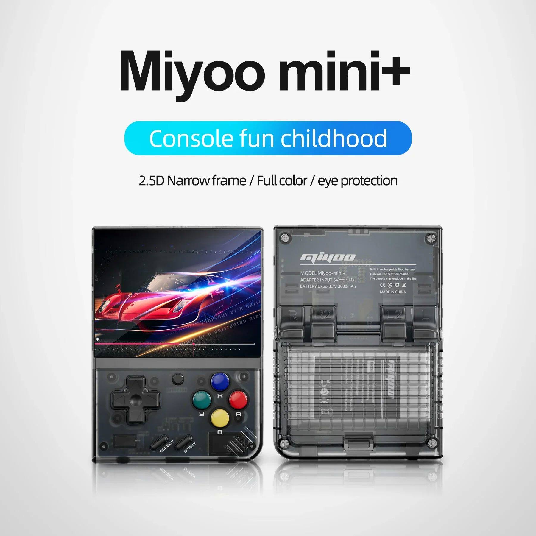 Портативная портативная игровая консоль MIYOO Mini Plus V2 Mini в стиле ретро Eight 8bitdo/of Fame 