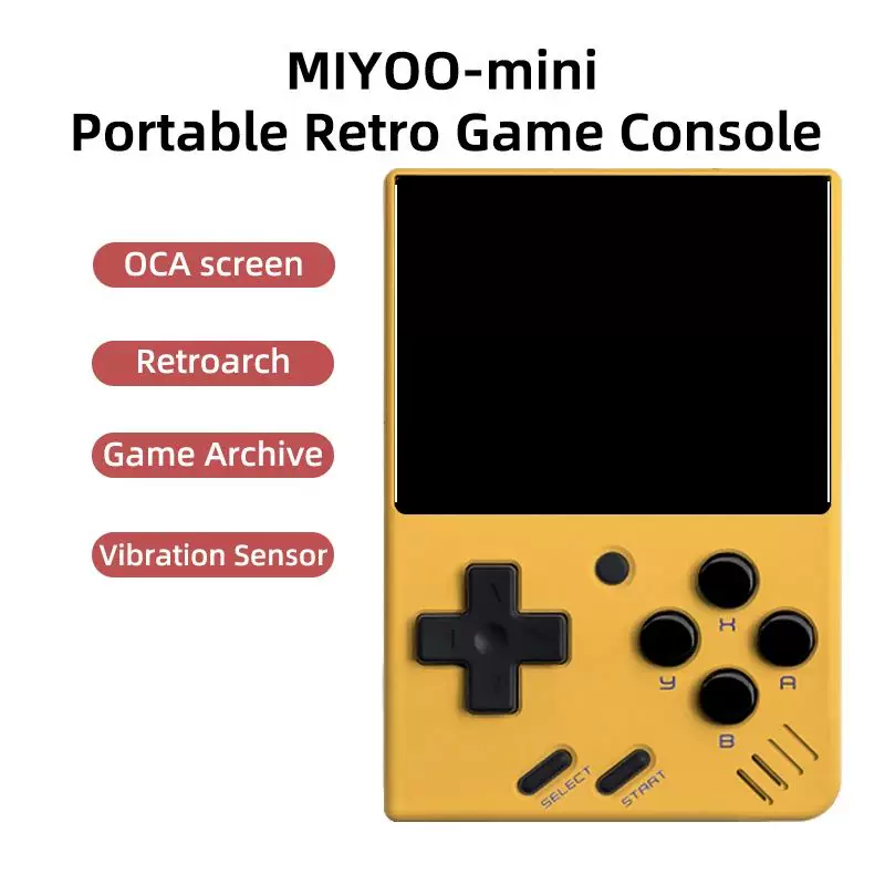 Кармочная портативная ретро-ручная игровая консоль MIYOO MINI V4 2,8 дюйма