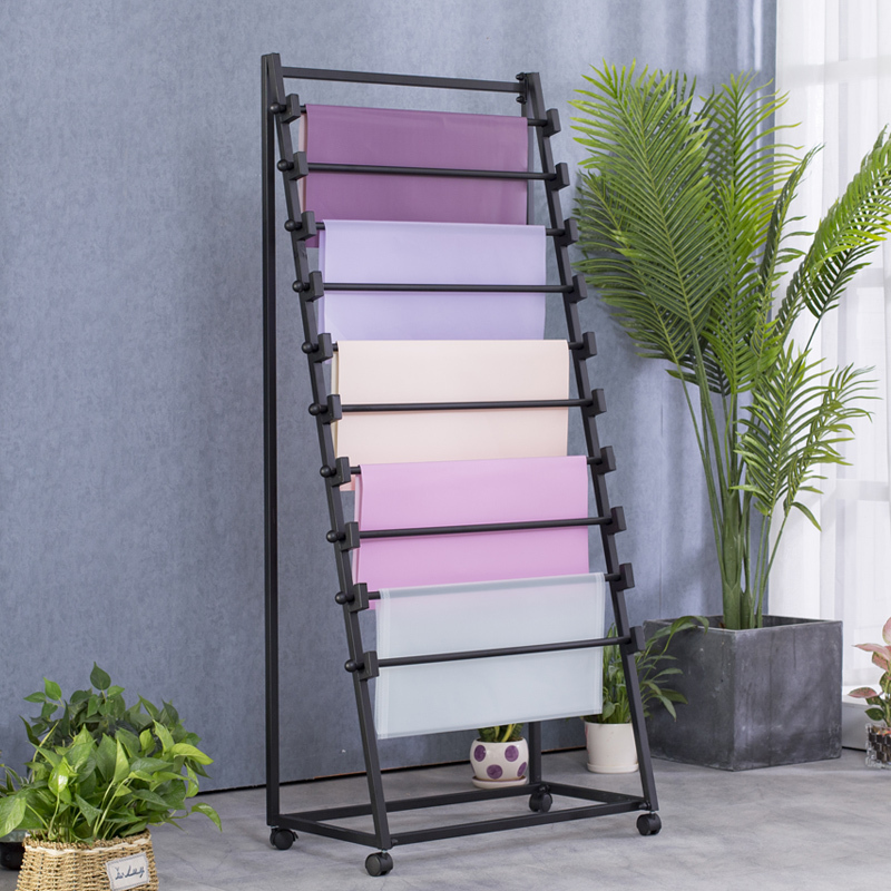 New Floor-Standing Double-Sided Flower Shop Packaging Paper Rack, Fabric Towel Rack, Silk Scarf Display Rack, Wallpaper Ribbon Rack New Floor-Standing Double-Sided Flower Shop Packaging Paper Rack, Fabric Towel Rack, Silk Scarf Display Rack, Wallpaper Ribbon Rack