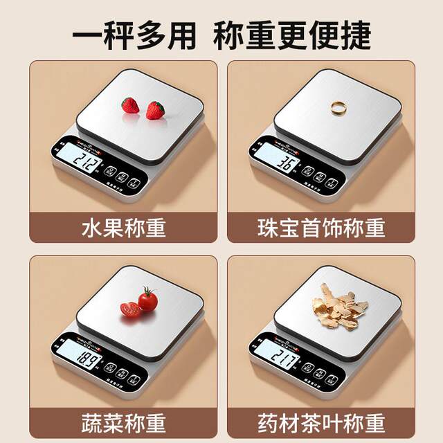 Special electronic scale for traditional Chinese medicine, small gram precision pharmacy, gram scale, kitchen scale, traditional Chinese medicine medicinal material scale