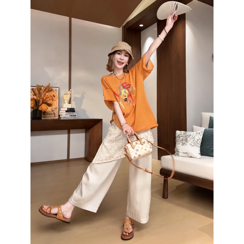 Nine Nine Nine | 【Summer Wild Notes】Summer Design Minimalist Linen Casual Pants 2605D3322