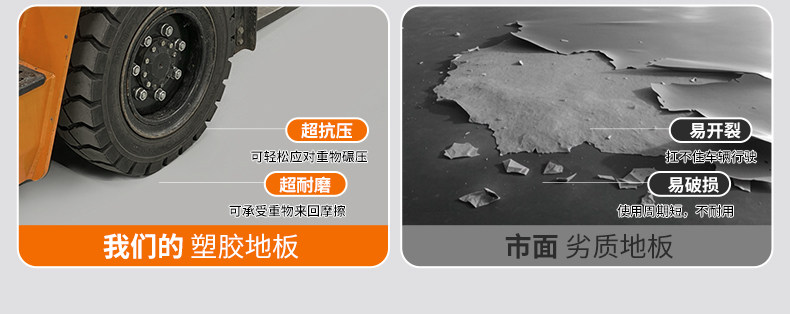 PVC Полы 商用pvc塑胶地板工厂车间加厚耐磨地面胶地垫水泥地直接铺地板革 Other home