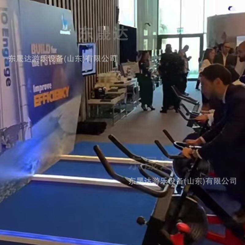 Dynamic power generation bicycle, smart park, technology, interactive amusement device, cycling lighting, planning event, commercial presentation