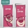 Strawberry bear cartoon whole elevator door sticker waterproof self-adhesive fireproof door sticker self-adhesive door wardrobe sticker customization