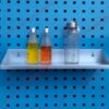 Hole board tool rack square hole board hook small layer board tool wall multi-functional hanging board hanging rack storage board shelf