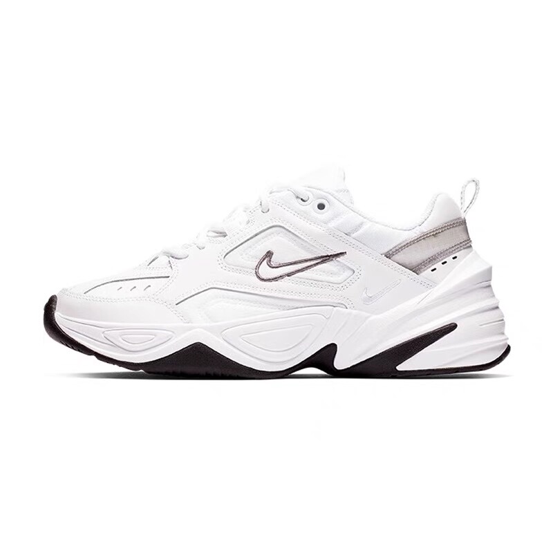 Nike Men's Shoes M2K Tekno Retro Dad Shoes White and Silver Running Shoes Thick-Soled Women's Shoes Bq3378-100 Nike Men's Shoes M2K Tekno Retro Dad Shoes White and Silver Running Shoes Thick-Soled Women's Shoes Bq3378-100