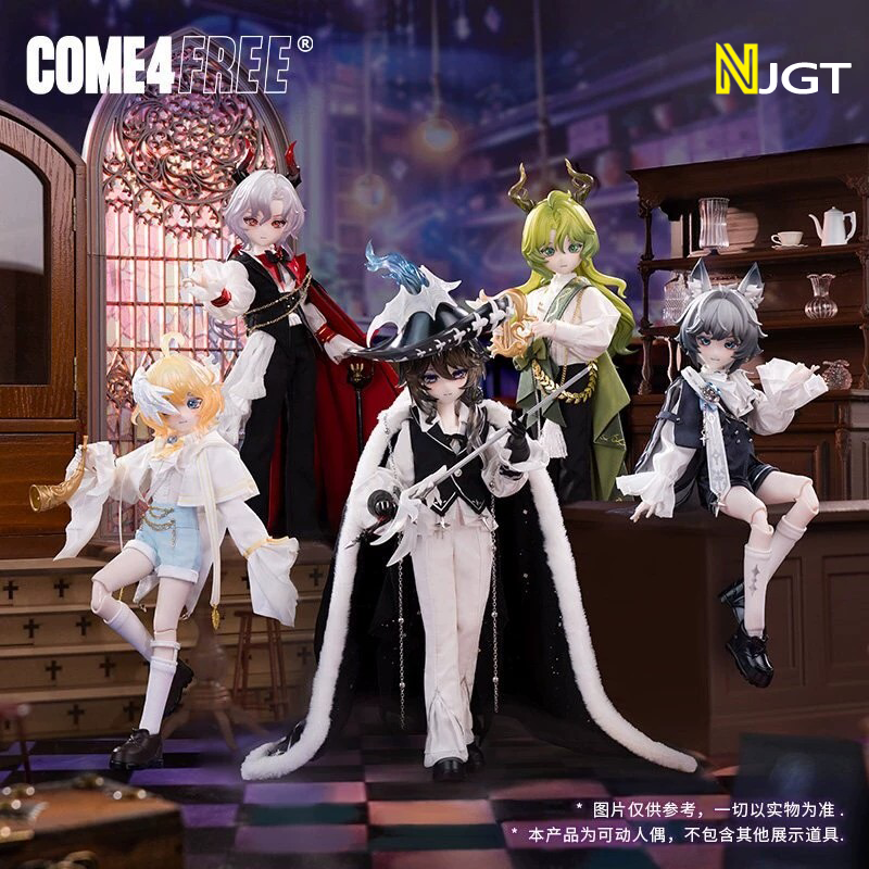 Come4Free Fantasy Realm Synchronized Niyruloi 8-Point Joint Movable Bjd Blind Box