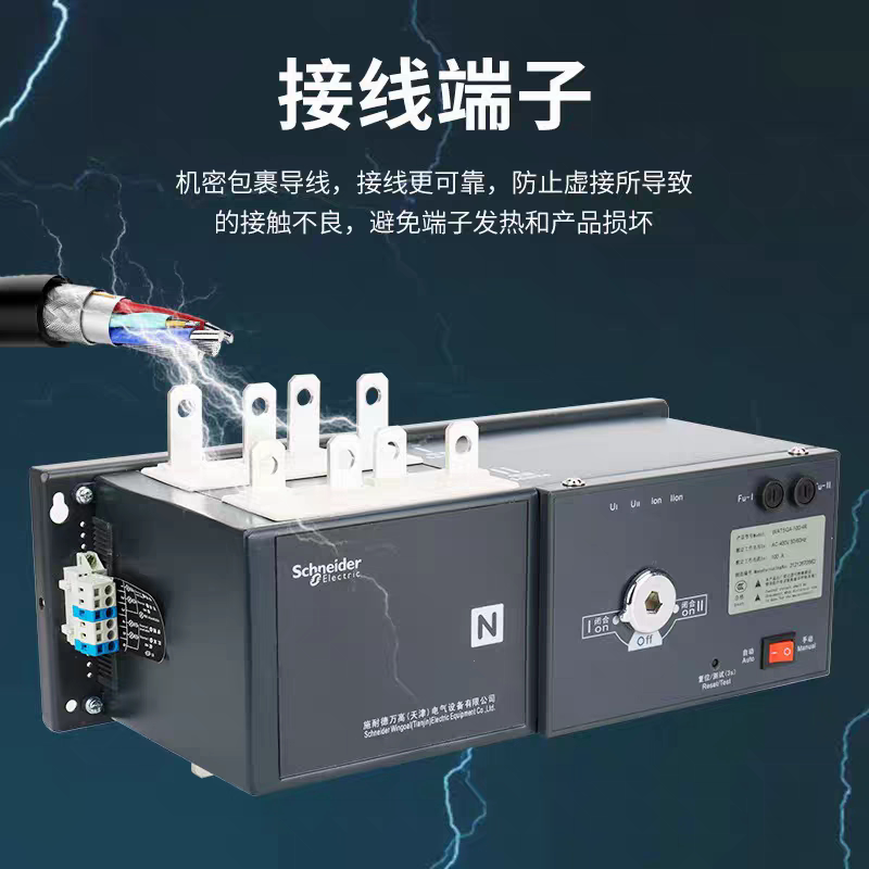 Schneider Watsgb Dual Power Transfer Switch 100A160A800A250A400A500A630A 4R/3R