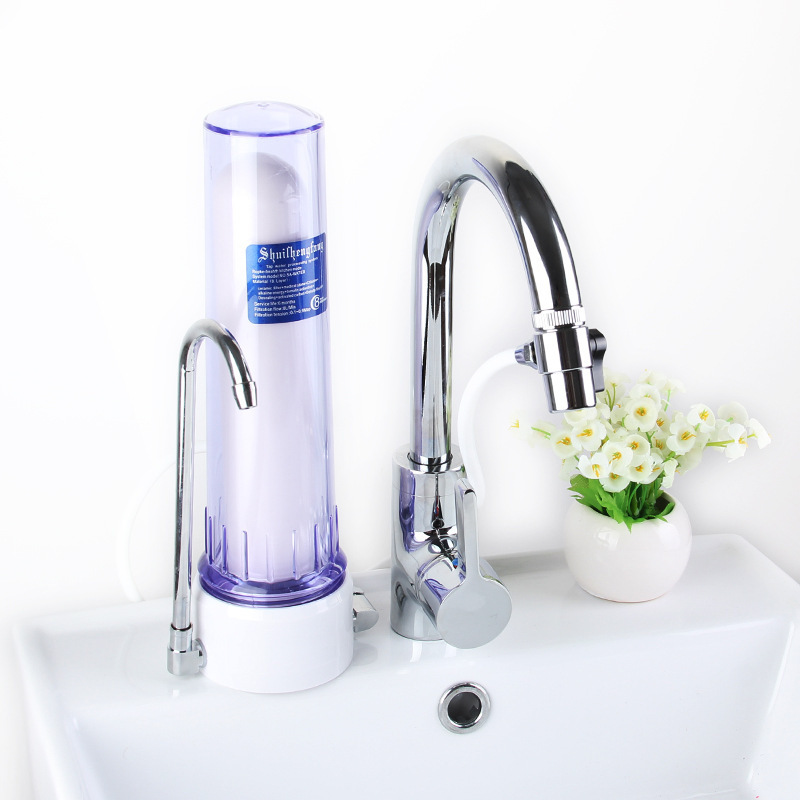 Imported Technology Household Water Purifier, Ceramic Water Purifier for Faucet, Transparent Desktop Tap Water Filter
